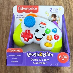 Fisher-Price Laugh & Learn  Game Controller - White, Red, Green, Blue